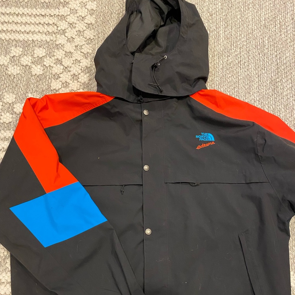 The North Face Men's Black and Red Jacket